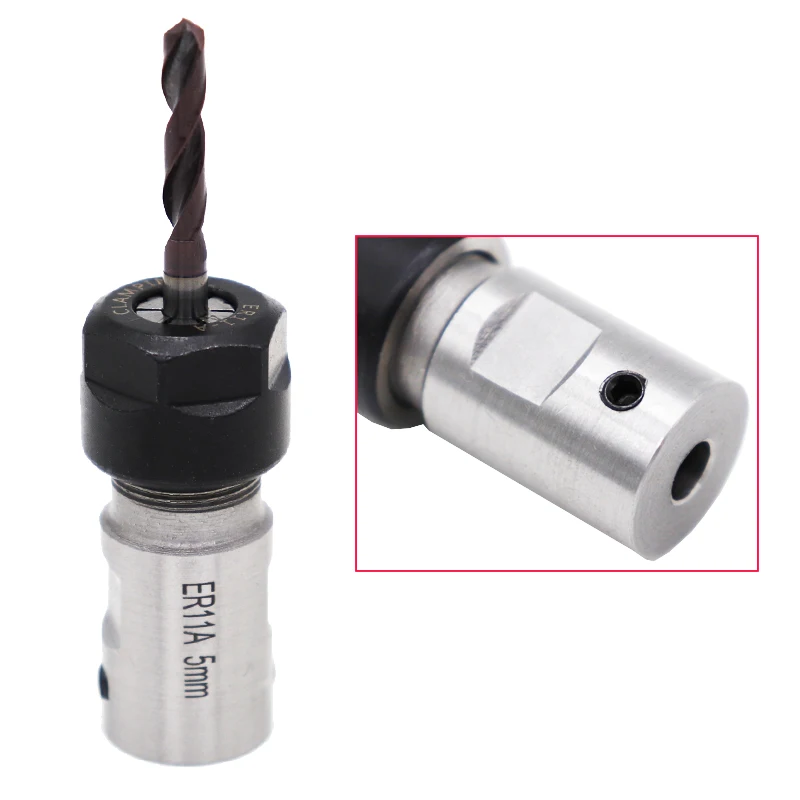 1 шт. ER11 патрон удлинитель вала шпинделя Цанга токарного станка инструменты резак