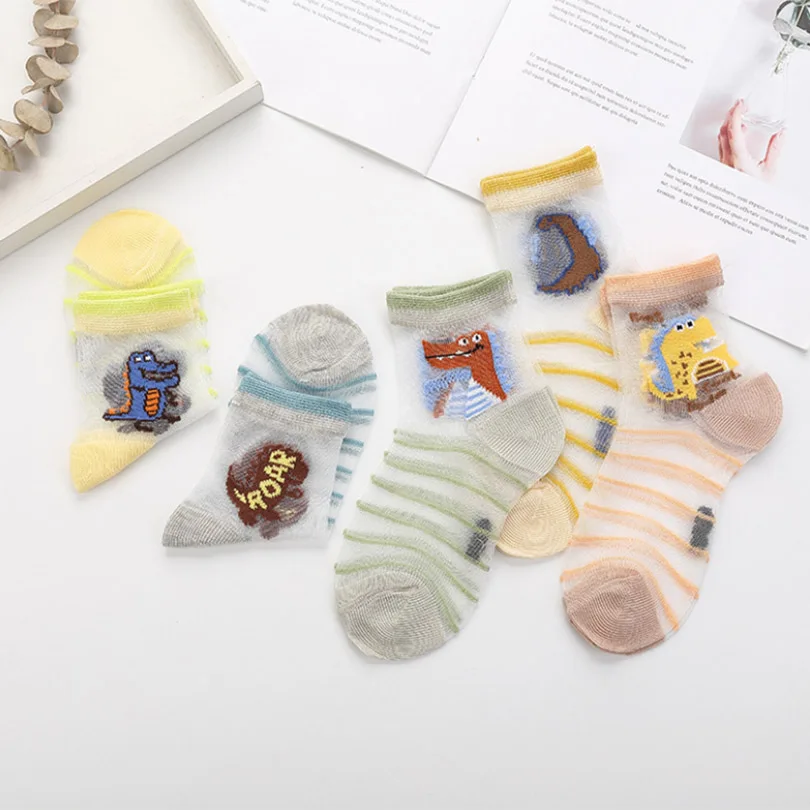 5 пара/лот для От 0 до лет новорожденных маленьких мальчиков Летние Носки с