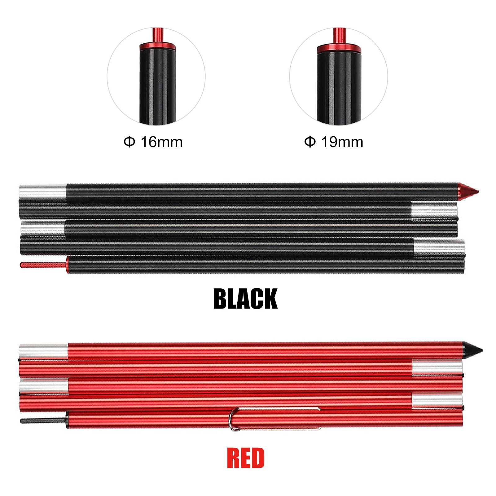 1pc Outdoor Tent Canopy Pole Aluminum Alloy Frame Rod Support Awning Accessories | Спорт и развлечения