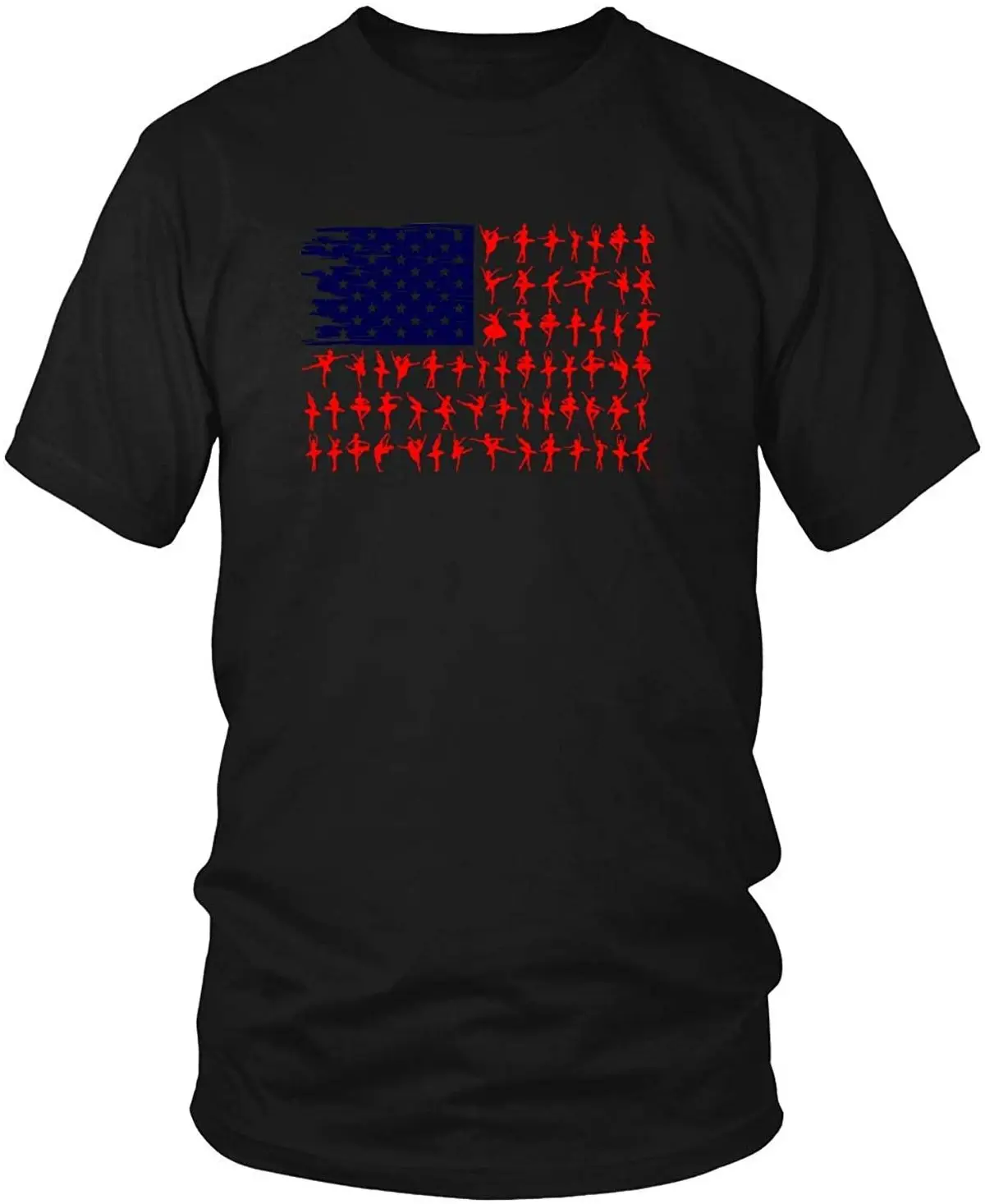 Так много домашних животных в балетном стиле американский флаг футболка 2020 Новая