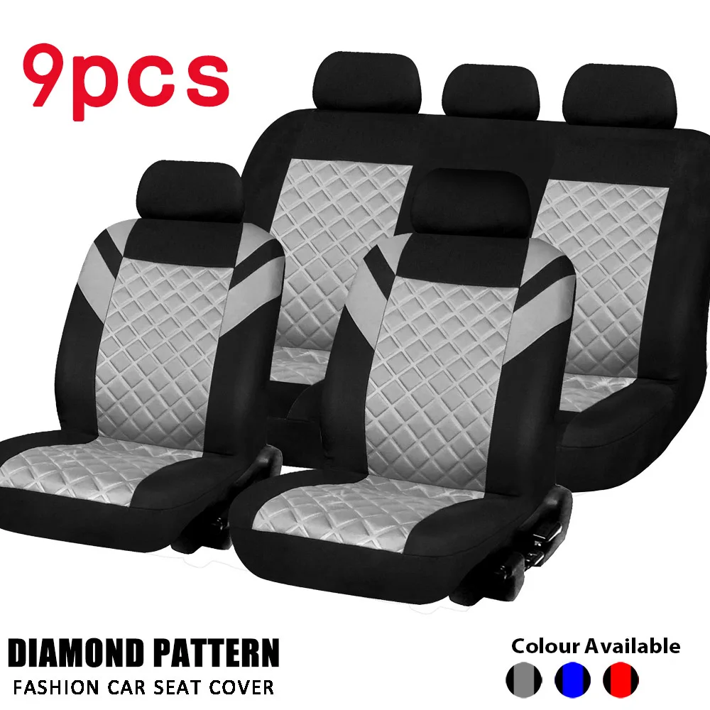 

Набор чехлов на сиденья автомобиля, универсальные автомобильные Чехлы, Аксессуары Для Ssangyong Actyon Korando Kyron Rexton 2018 2017 2016 2015 2014 2013