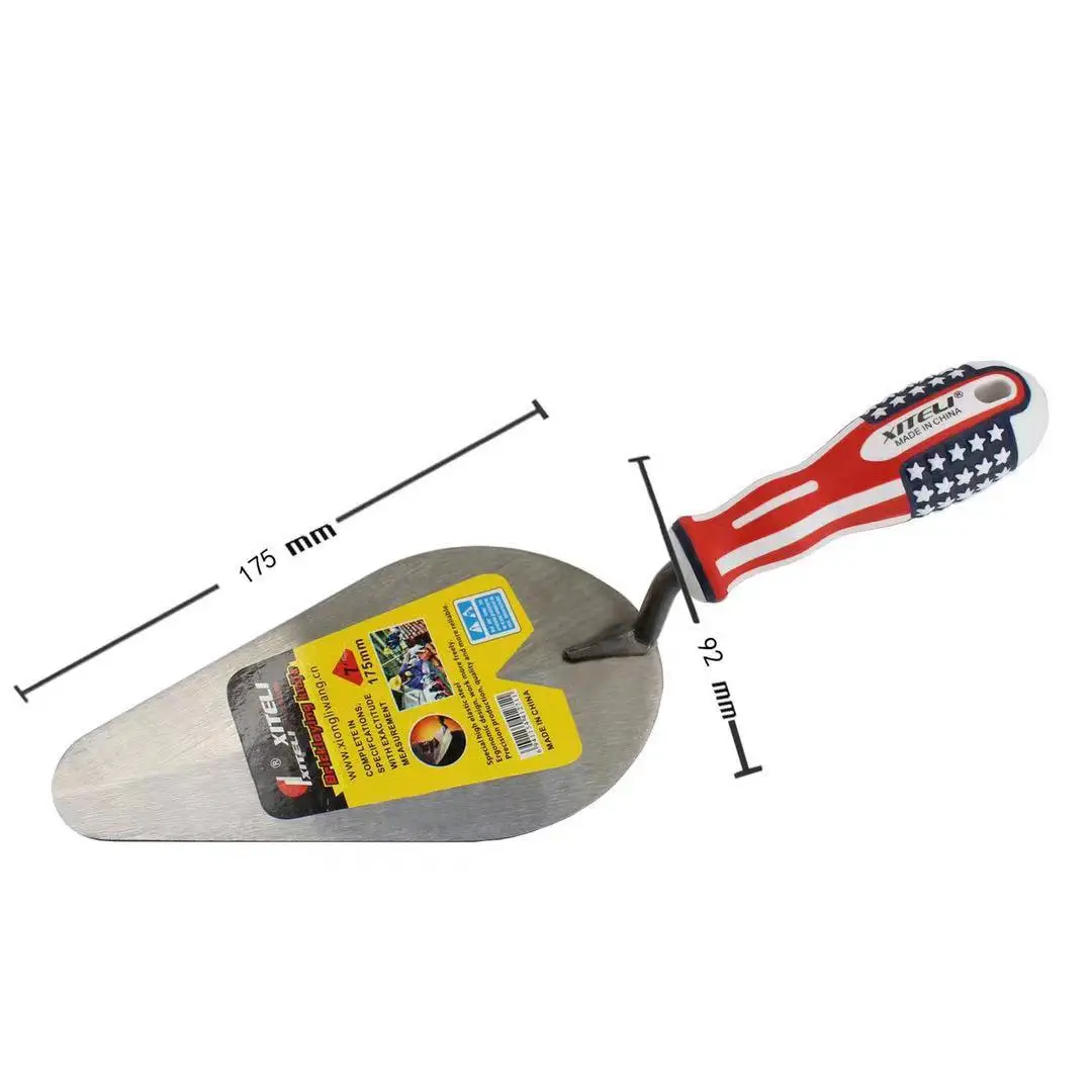 Wall Masonry Tool Soft Rubber Handle Utility Making Mud Construction Trowel Brick Knife Wipe | Инструменты