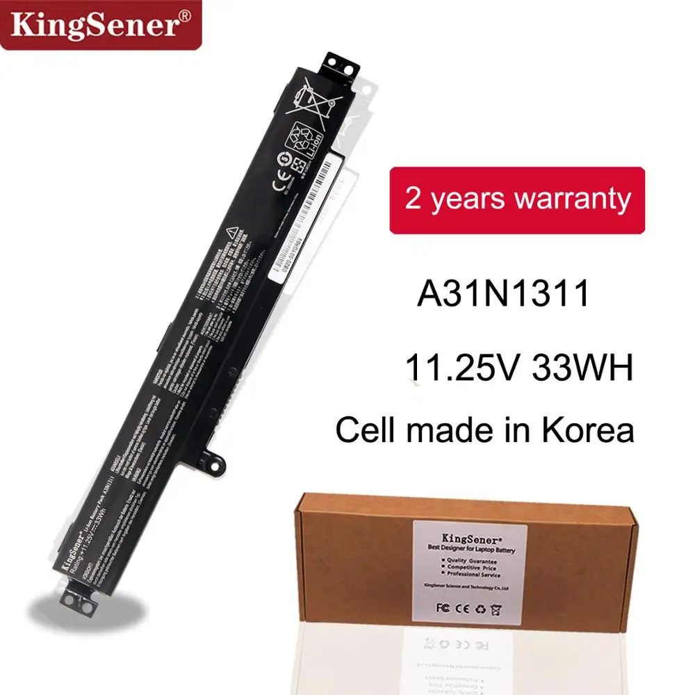

KingSener New A31N1311 Battery For ASUS VivoBook F102BA X102B X102BA-BH41T X102BA-DF1200 X102BA-HA41002F A31N1311 11.25V 33WH