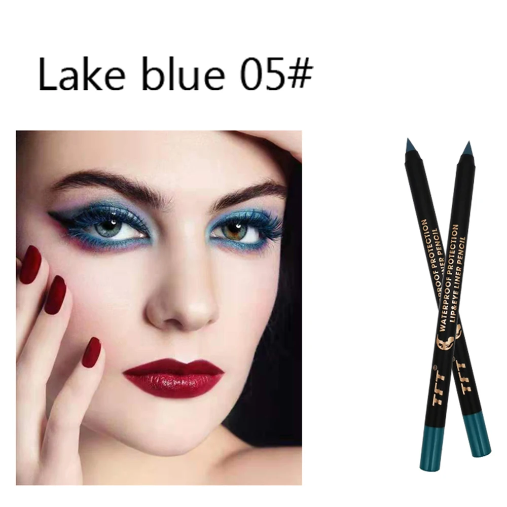 8 Lazy Eye shadow Palette корейский стиль Косметика матовое мерцание два цвета Тени для век штамп Палитра с кистью ню макияж набор - Цвет: 8