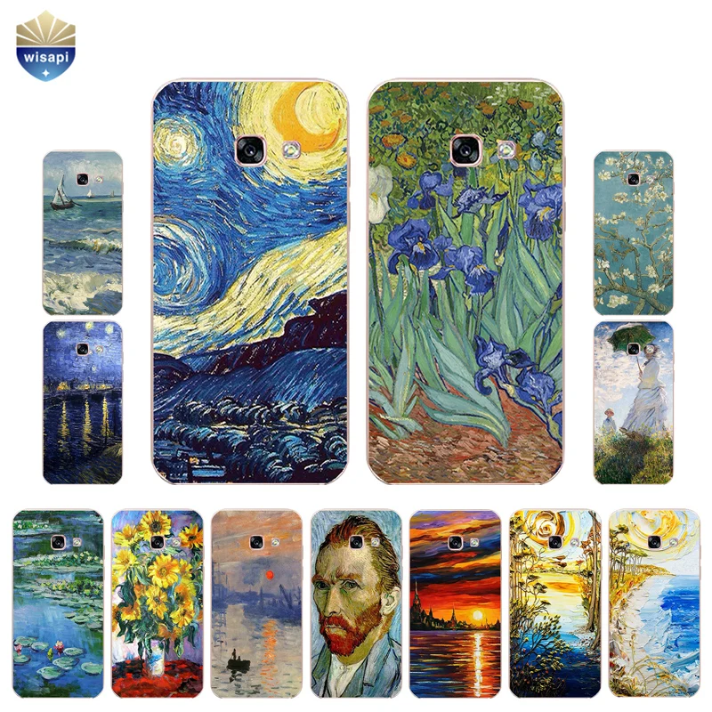 Чехол для телефона Galaxy A3 (2016) Samsung 2015 чехол 2017 A300 A310 A320 мягкий ТПУ с рисунком маслом