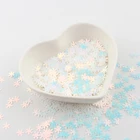 5 мм снежинки для ногтей, голографические блестки, пудра, блестки с блестками для рождественских поделок, декор для дизайна ногтей, оптовая продажа