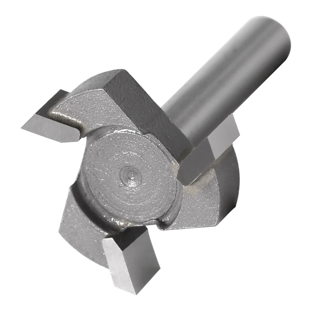 

1/4" 6mm Shank Milling Cutter Wood Carving CNC Spoilboard Surfacing Milling Cutter Bits Slab Flattening Planing Bit Wood Tools