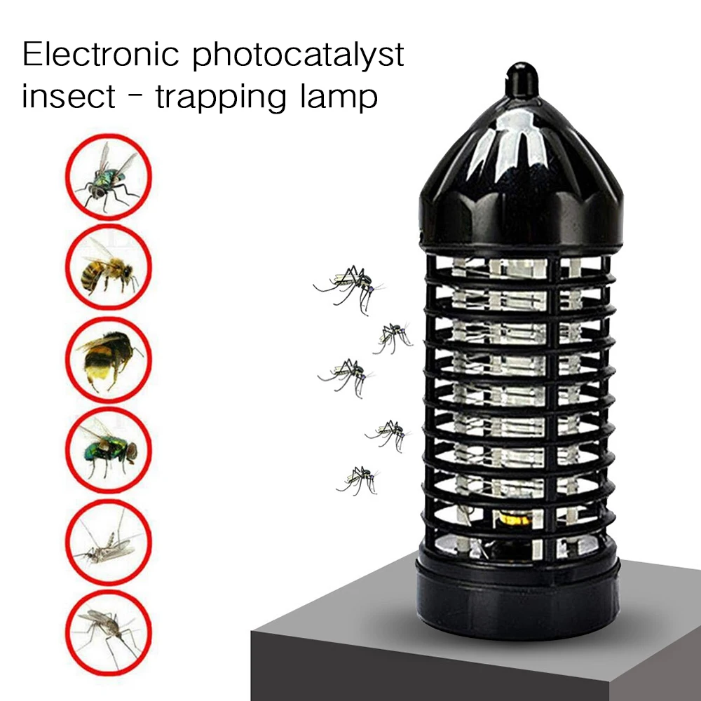 Creative Electric UV Mosquito Killer Lamp Fly Bug Repellent LED Anti Light Pest Control Insect Repeller For Home | Лампы и освещение