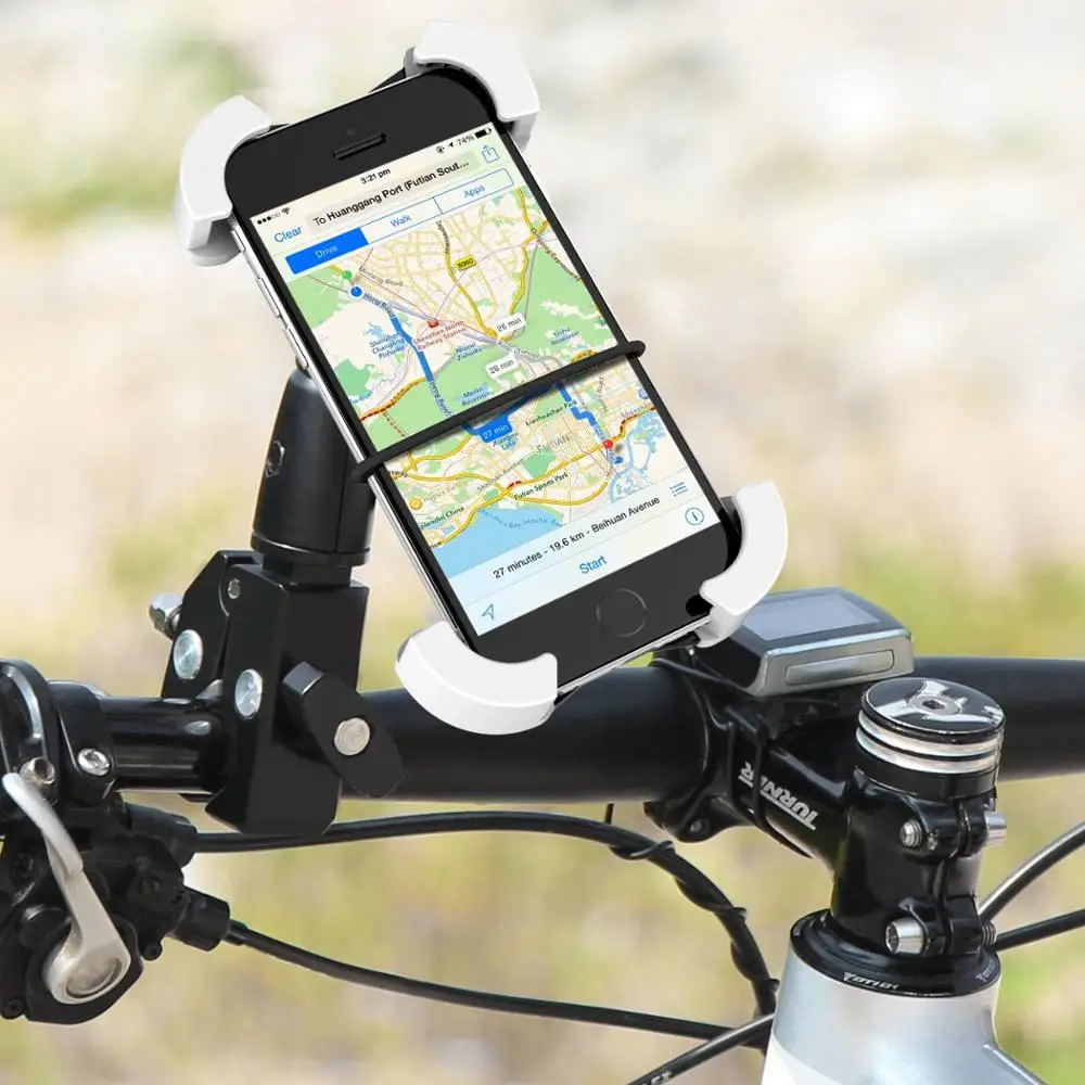 

Universal Adjustable Bike Mount Cell Phone Holder Stand Bicycle Phone Holder for iPhone 6s, 6s plus, 6, 6 plus, Samsung Galaxy