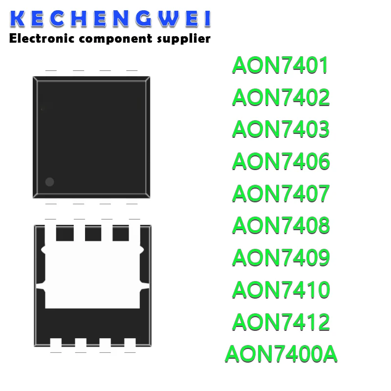 

(10 шт.) 100% новый AON7401 AON7402 AON7403 AON7406 AON7407 AON7408 AON7409 AON7410 AON7412 AON7400A QFN-8 чипсет