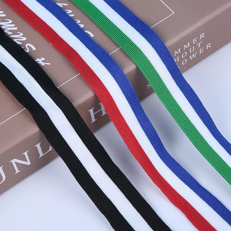 5 м 2 см широкие полосатые украшения для одежды цветной упаковочный пояс