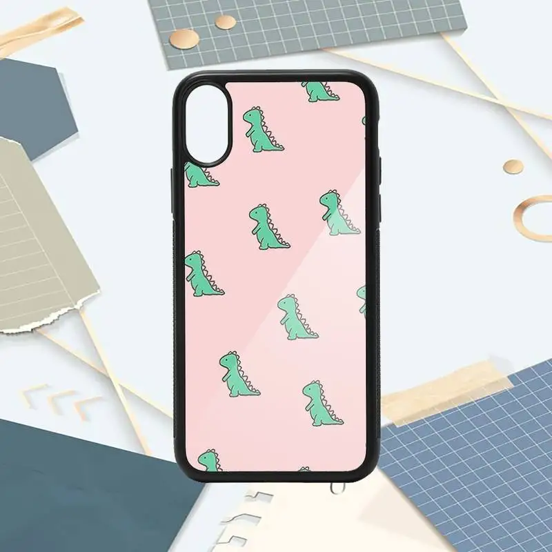 

Dinosaur crocodile Funny Couple Phone Case PC for iPhone 11 12 pro XS MAX 8 7 6 6S Plus X 5S SE 2020 XR