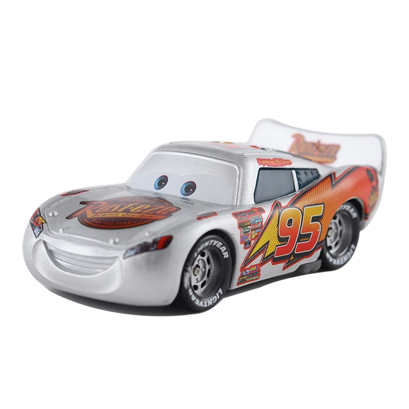 Машинки Disney Pixar тачки 3 Литые металлические игрушечные машинки с молнией Маккуин