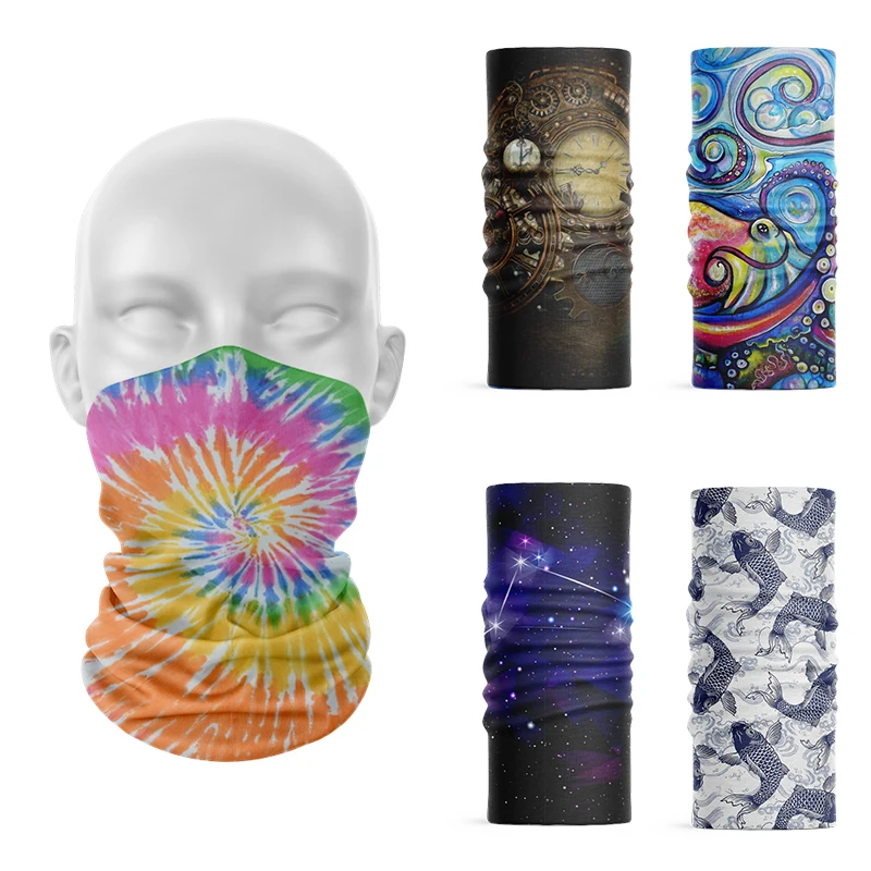 Ring Scarf Magic Bandana Face Hair Scarf Accessories Seamless Tubular Hijab Neck Scarf Unisex Headwear