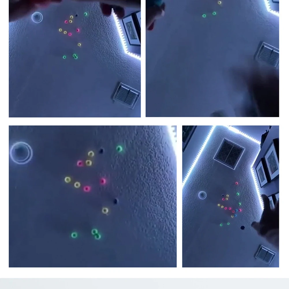 

3pcs Ceiling Sticky Target Balls Vent Decompression Toys for Kids Adults