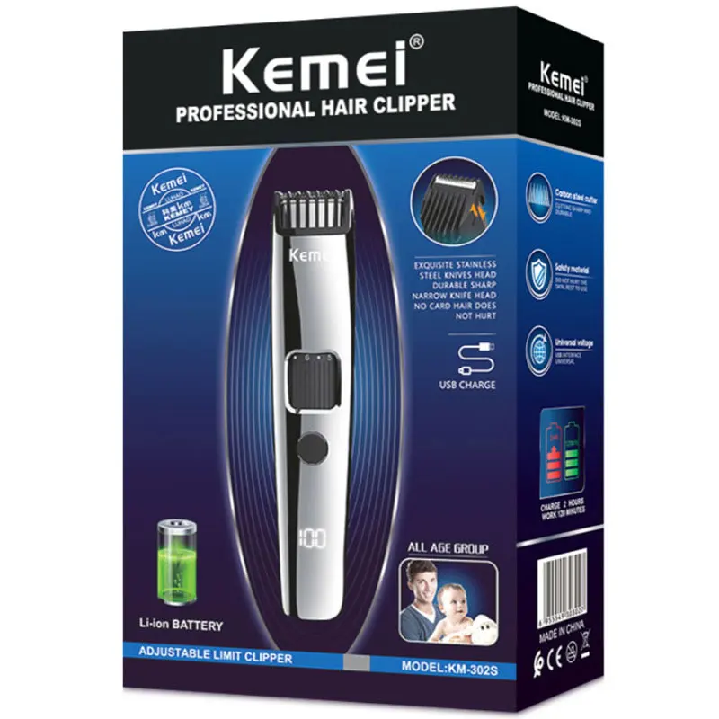 1-10mm adjustable beard trimmer for men rechargeable electric facial clipper hair stubble machine 19 length setting |