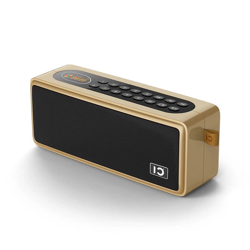 24 Вт FM приемник Портативный USB TF карта AUX U диск Радио MP3 Shidu S208 музыкальный плеер