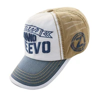 fashion cotton baseball cap for men women patchwork trucker cap male sports sun hat 3d embroidery letter snapback hat accessory