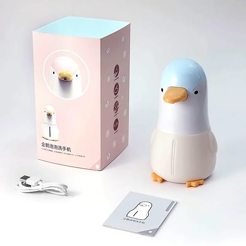 Автоматические диспенсеры для мыла Cute Penguin Бесконтактный индукционный пенный