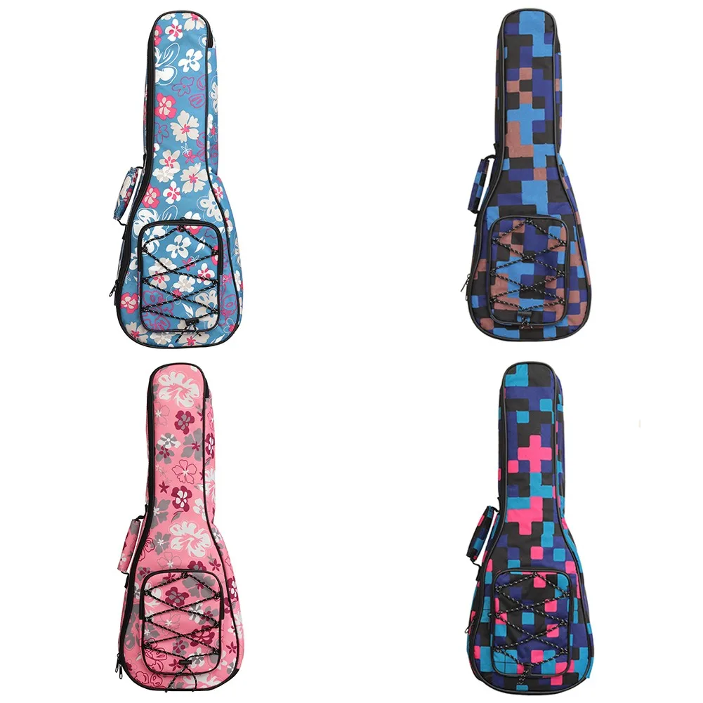 Ukulele Backpack Gig Bag For 21 23 26 Inch Shoulder Pouch Waterproof Protect Case Mini Guitar Bags Tenor Soprano | Спорт и