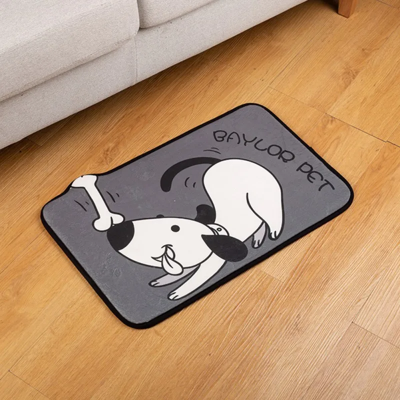 Мягкий Нескользящий напольный коврик для домашних питомцев гостиной ванной