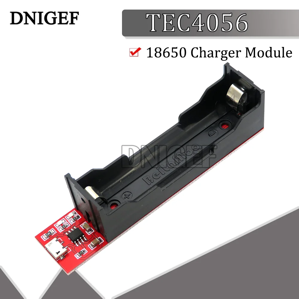 Модуль зарядного устройства DNIGEF TEC4056 18650 4,2 в, зарядное устройство для литиевых аккумуляторов 18650, зарядное устройство для литиевых аккумуляторов, модуль платы без защиты