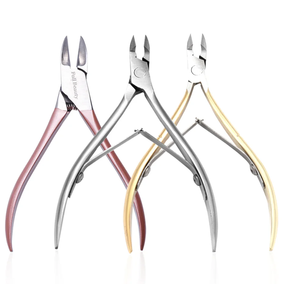 1 шт . профессиональные ножницы для ногтей плоскогубцы из фрезы маникюра