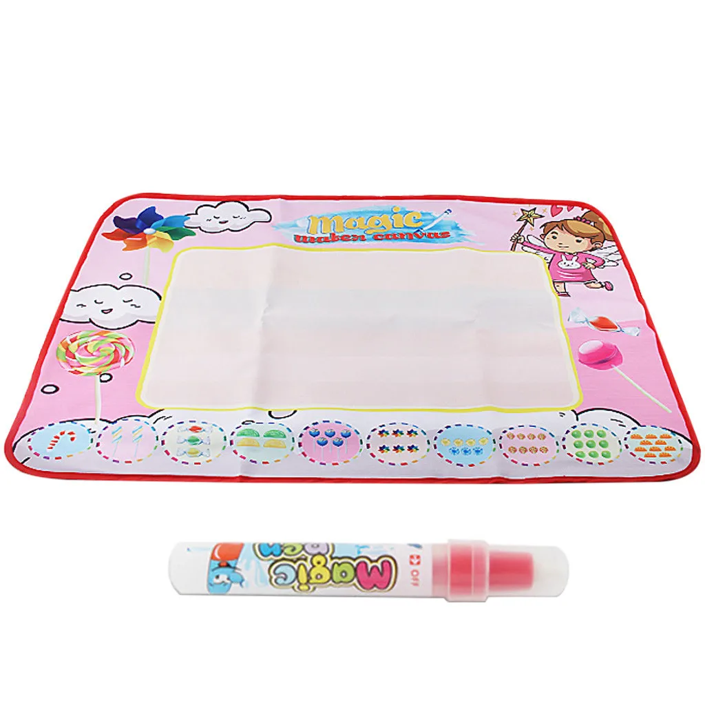 Детское обучение волшебный водяной рисунок коврик для письма доска игрушка