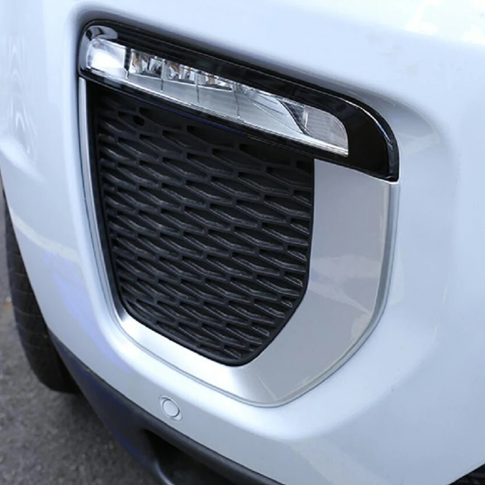 Передний бампер для водителя противотуманные фары декоративная крышка наклейка