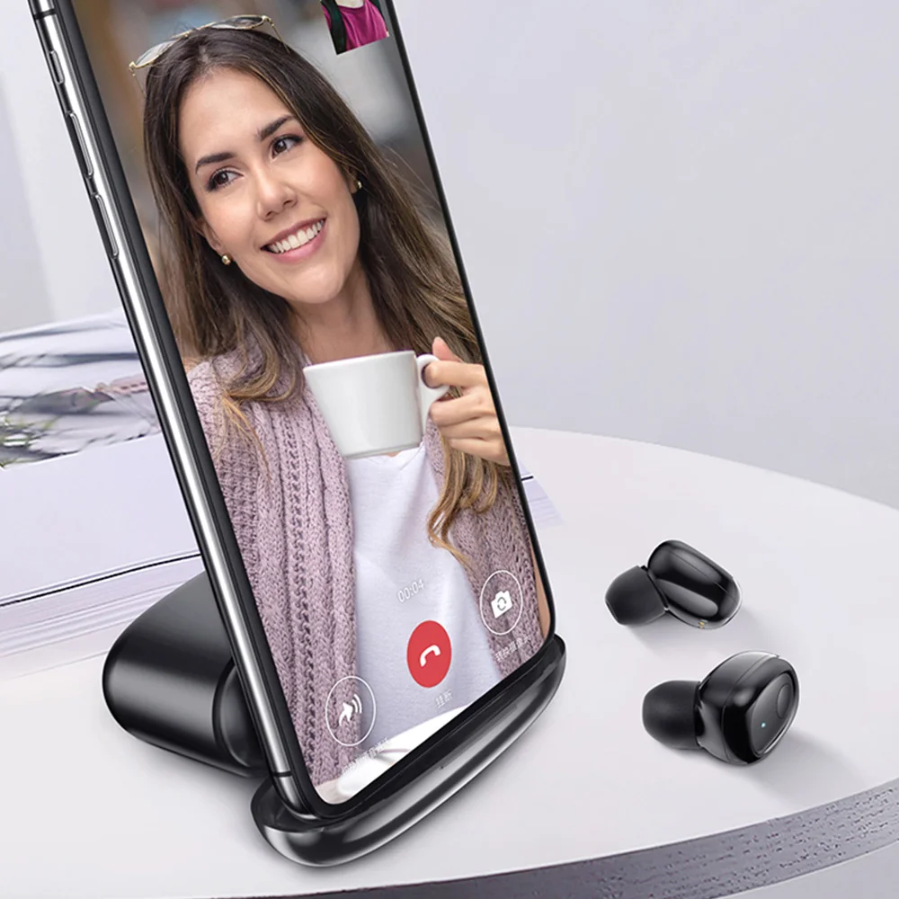 Bluetooth наушники G5S с зарядным устройством на 3500 мА · ч и микрофоном|Наушники
