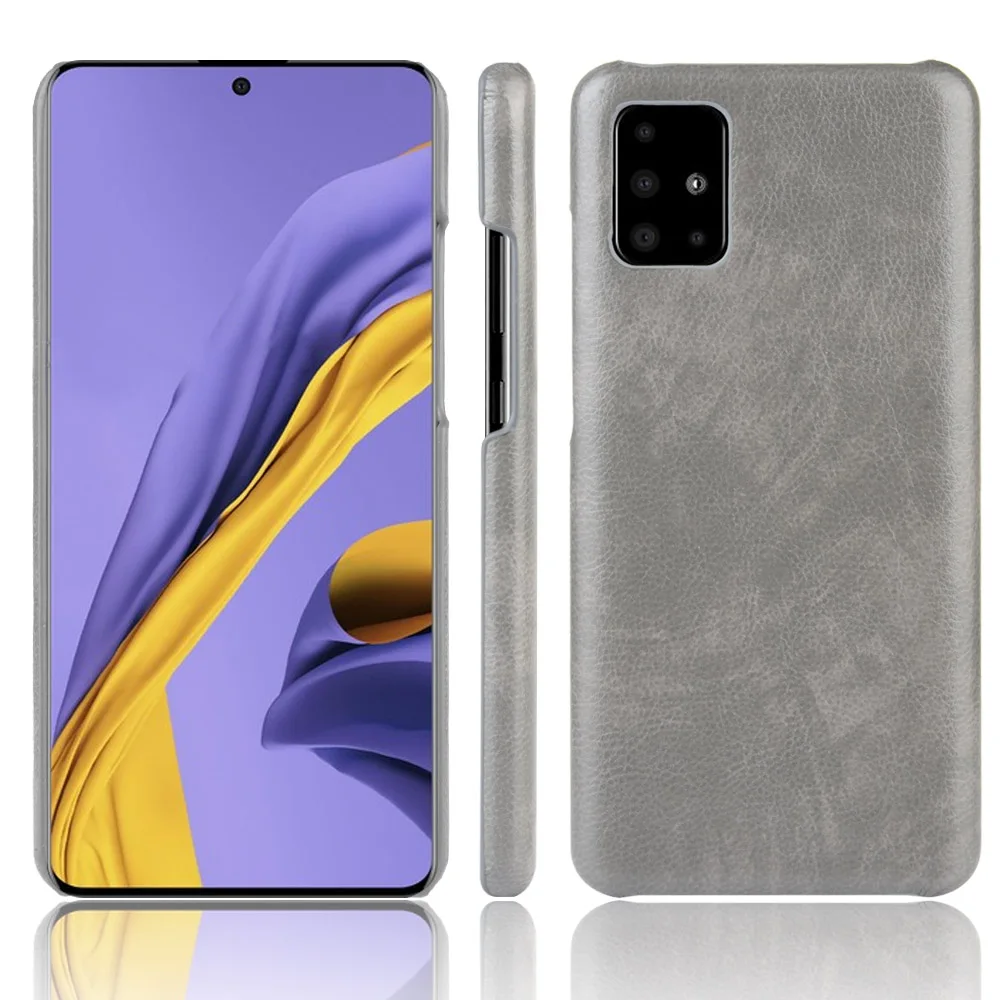 Для Samsung Galaxy A71 5G ударопрочный Роскошный Жесткий Чехол из искусственной кожи для Samsung A71 5G A716 A716B A716S A716U