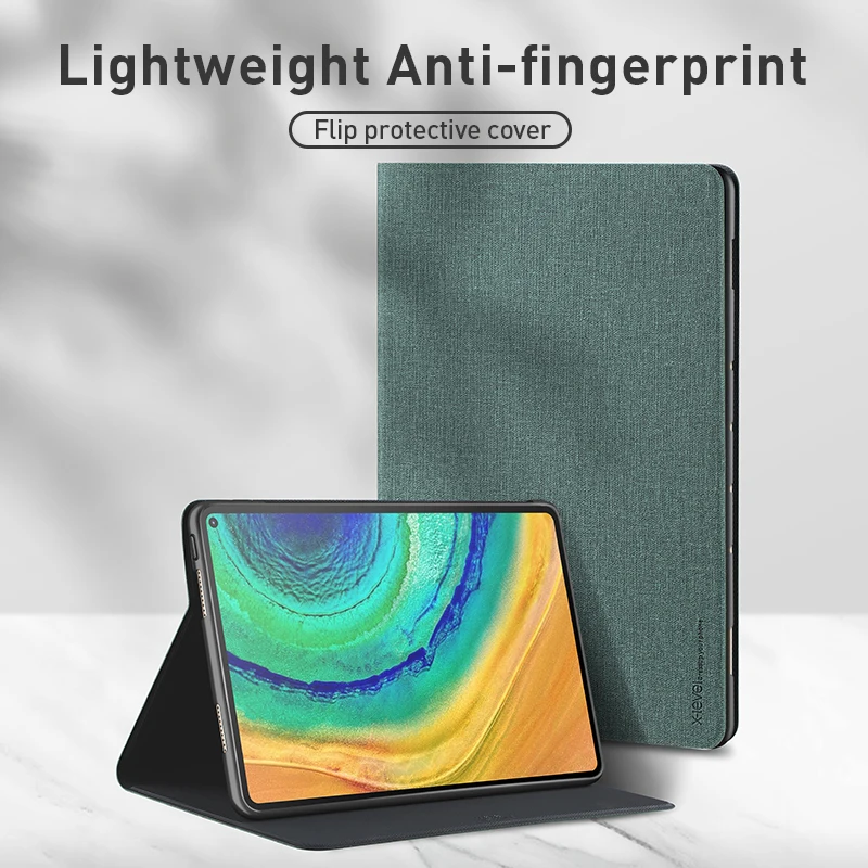 x level pu leather tablet case for huawei matepad pro 10 8 inch smart flip cover for huawei matepad 10 4 shell free global shipping