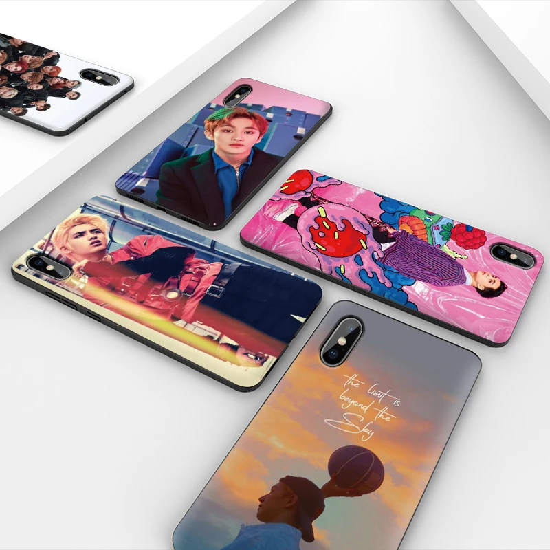 Чехол для телефона iphone 11 Pro Max XR XS MAX X NCT 127 U Kpop DREAM Apple 8 7 6 5S s Plus силиконовый чехол из