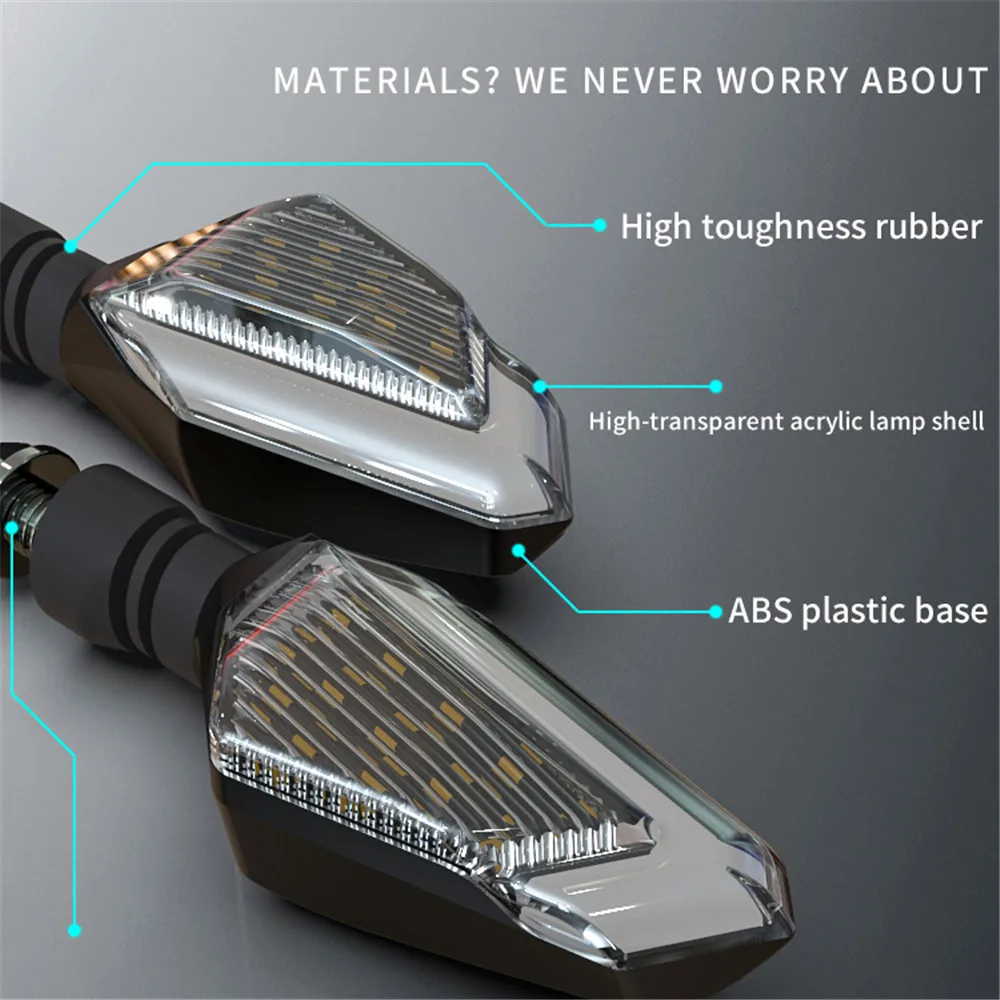Поворотники Spirit Beast для мотоцикла Светодиодные индикаторы Hayabusa DL650 MSX 125 R15 KAWASAKI ZZR