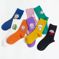 1 pair korea funky harajuku trend women candy colors casual funny socks girl kawaii socks unisex surprise mid women crew socks