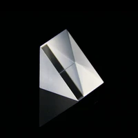 20x20x20mm right angle prism material k9 refraction prism optical glass reflective prism prism glass triangular prism with