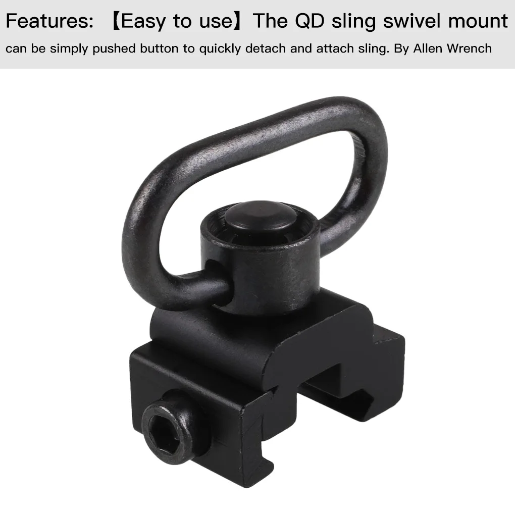 Тактический поворотный ремешок с кольцом-держателем для ружья съемный прицел |