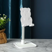 universal phone stand holder anti slip space saving cute bunny phone bracket mount desk mobile phone holder for easter gifts