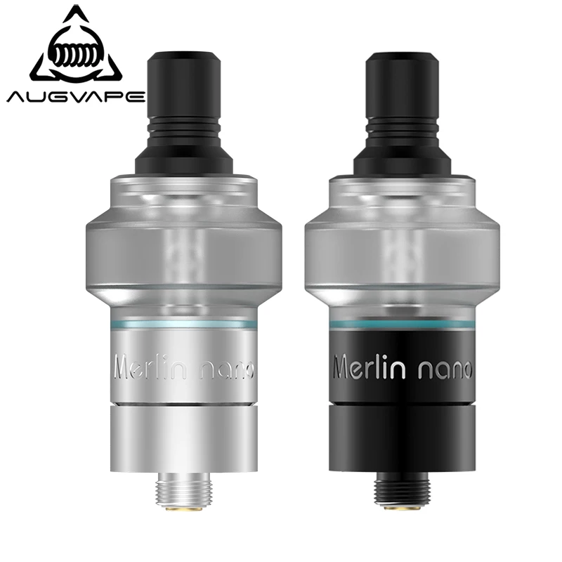 Атомайзер Augvape Merlin Nano RTA 18 мм 2 мл 3 5 скрытая регулируемая система пополнения