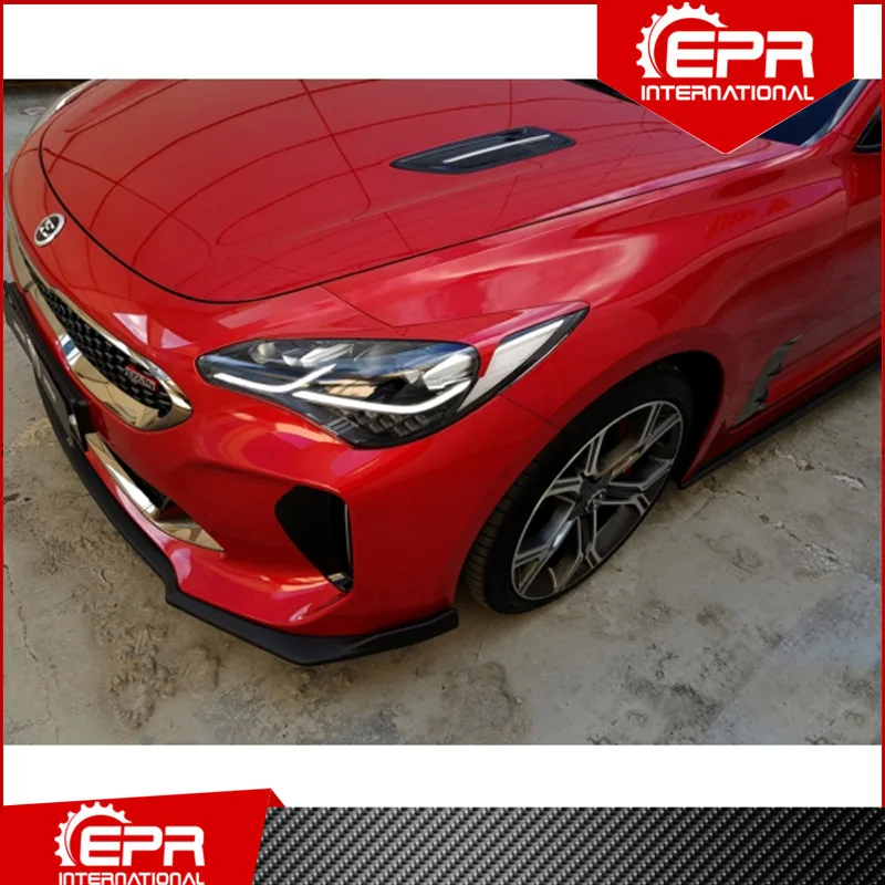 Для Kia Stinger набор для настройки корпуса из стекловолокна бровей|Обвесы| |