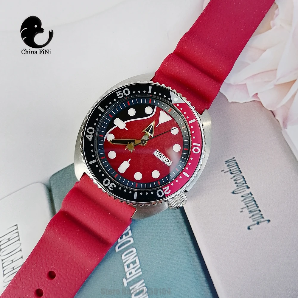 

Waterproof Automatic Watch Men Sapphire Crystal Stainless Steel NH36A Automatic Mechanical Men's Watch 1970 Abalone Dive Watch