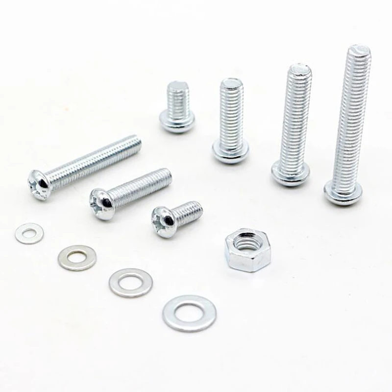 Набор винтов с шестигранным углублением из нержавеющей стали|Наборы гаек и