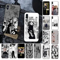 anime tokyo revengers phone case for iphone 13 11 12 pro xs max 8 7 6 6s plus x 5s se 2020 xr cover