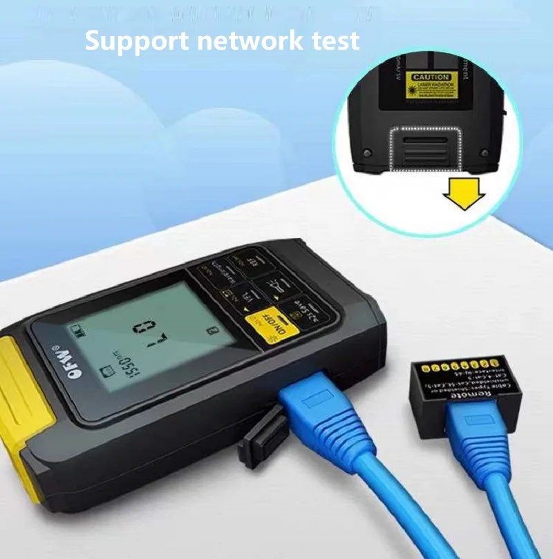 

OFW 4in1 Fiber Optical Power Meter OPM -70~10dBm -50~30dBm Visual Fault Locator VFL OPM 10KM 30mW RJ45 Network Cable Testor FTTH