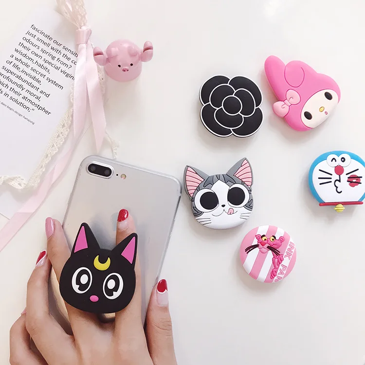 360 Вращающийся силиконовый squishy toys телефон расширяющийся стенд и сцепление Squeeze Toys стресс-помощь игрушка попсокет попсокет