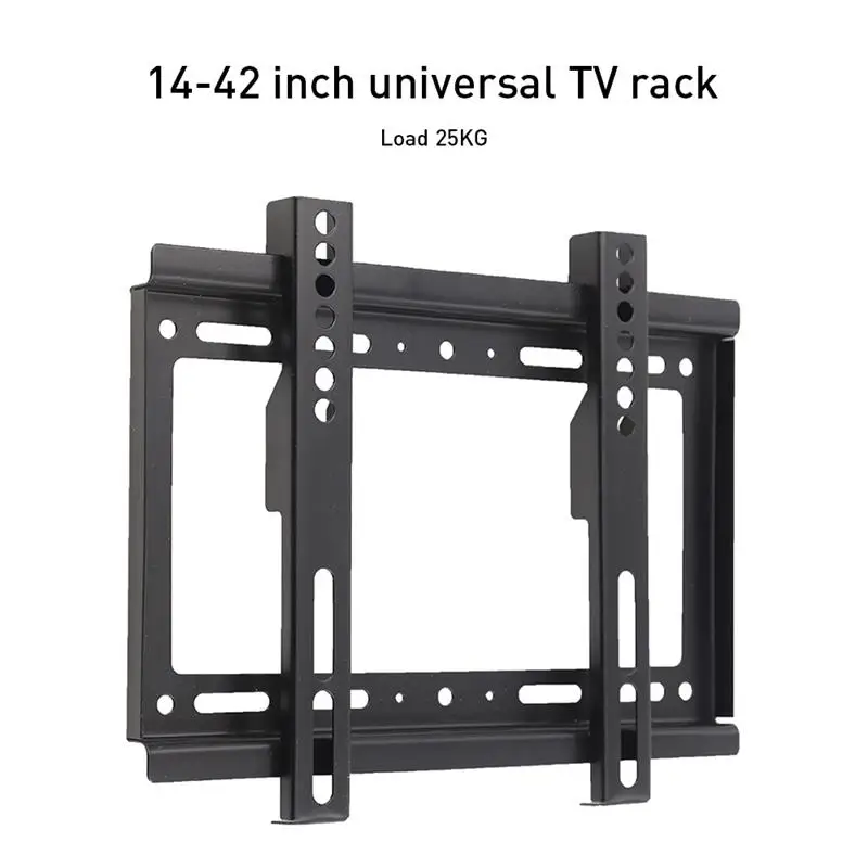 

Universal TV Wall Mount Bracket HDTV LED LCD Plasma Flat Panel Display Hanger Holder Rack Stand For Most 14-42inch 25kg TV