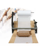hysen manufacturer disposable wrapping dispenser for protective wrapping honeycomb kraft paper double reel dispenser