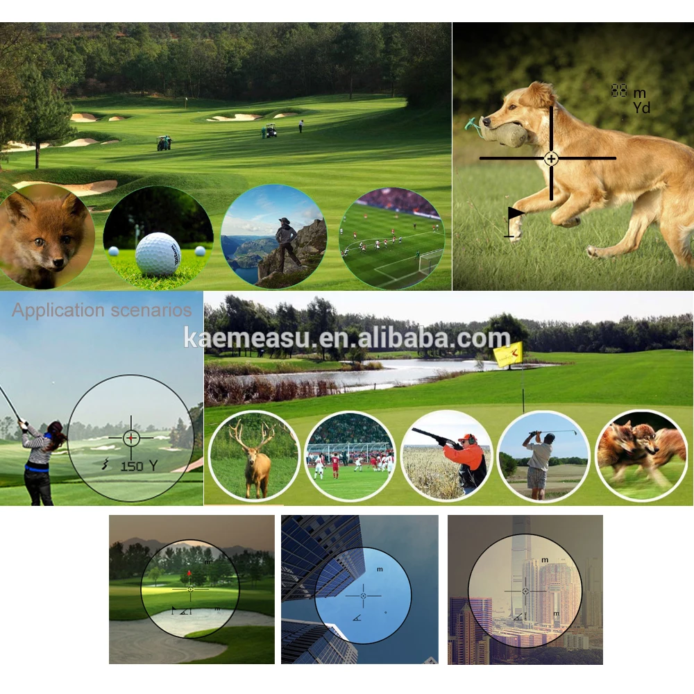 

Multi-functional Laser Rangefinders 1500m(1640 Yards)Outdoor Adventure Construction Survey Distance Meter Laser Height Side Angl