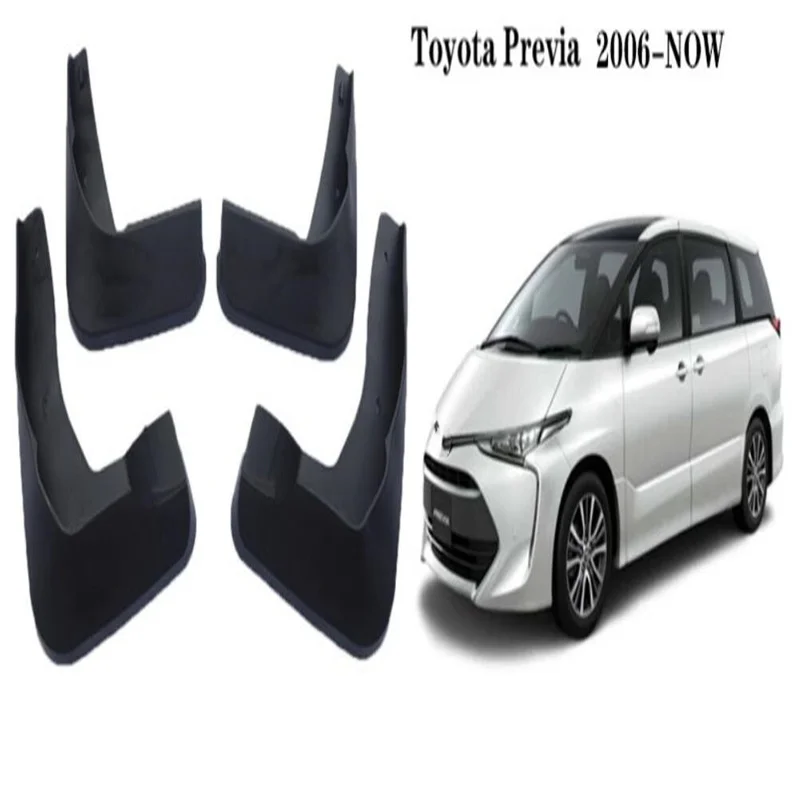 

Car Mudguards 4pcs/set For Toyota Previa/Grandmaster 2006-2021 Mud Flaps Splash Guards Fender 2011 2012 2013 2014 2015