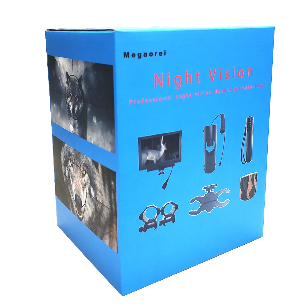 Тактический прицел ночного видения Инфракрасный цифровой светодиодный уличная